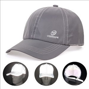 Men and Women Night Reflective Hat Runner Cap